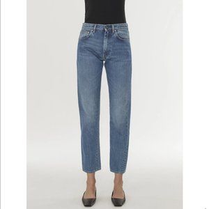 Toteme twisted seam denim jeans washed blue NWT